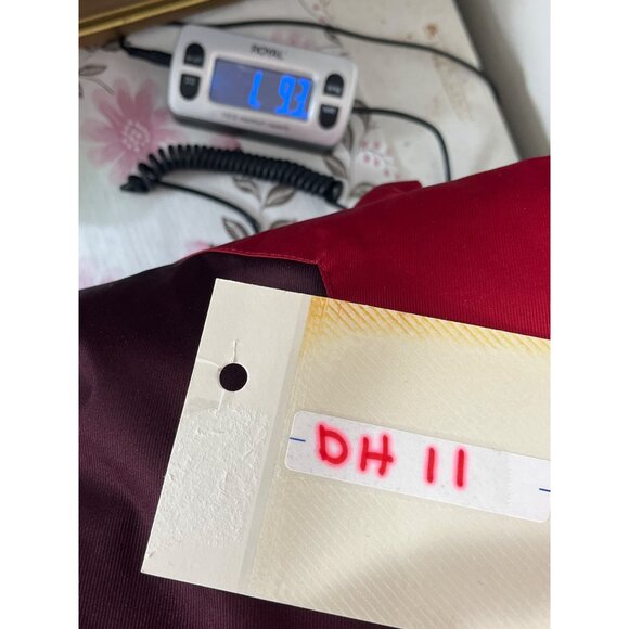 SwissTech Red & Burgundy Hooded Jacket XXL/2XG With Zippered Pockets 78e - Picture 12 of 12